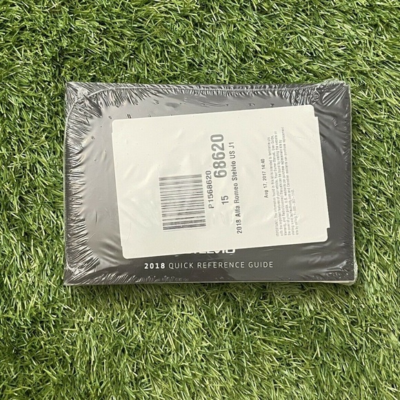 2018 Alfa Romeo STELVIO Owners Manual - Picture 5 of 5